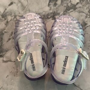 Mini Melissa Purple Kids Sandals